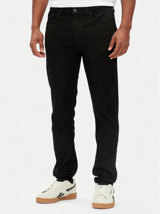 Снимка на Pepe Jeans Дънки Hatch PM207388 Черен Slim Fit