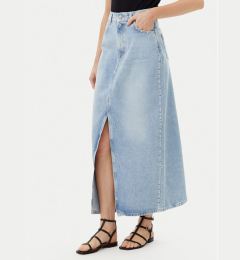 Снимка на Pepe Jeans Дънкова пола PL901211 Син Regular Fit