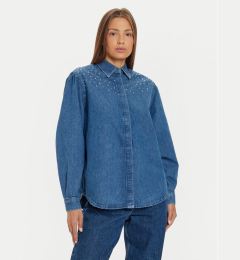 Снимка на Pepe Jeans дънкова риза Charlie PL304962 Син Loose Fit