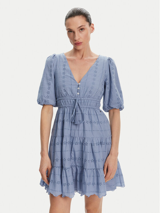Снимка на Pepe Jeans Лятна рокля Day PL953694 Светлосиньо Regular Fit