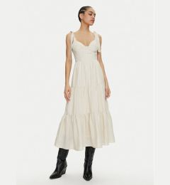 Снимка на Pepe Jeans Лятна рокля Emereal PL953473 Бежов Regular Fit