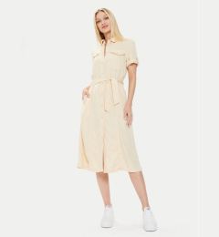 Снимка на Pepe Jeans Рокля тип риза Evelinda PL953482 Бежов Regular Fit
