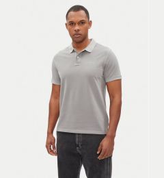 Снимка на Pepe Jeans Тениска с яка и копчета New Oliver PM542099 Сив Regular Fit