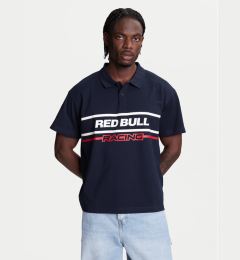 Снимка на Pepe Jeans Тениска с яка и копчета Red Bull Racing Moto Panel RM540017 Тъмносин Regular Fit