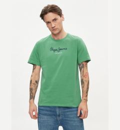 Снимка на Pepe Jeans Тишърт Eggo N PM508208 Зелен Regular Fit