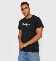 Снимка на Pepe Jeans Тишърт Eggo PM508208 Черен Regular Fit