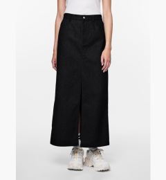 Снимка на Pieces Дънкова пола 17150001 Черен Regular Fit