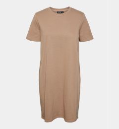 Снимка на Pieces Ежедневна рокля Chilli Summer 17148120 Бежов Regular Fit