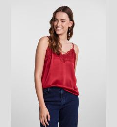 Снимка на Pieces Пижама 17142952 Червен Regular Fit