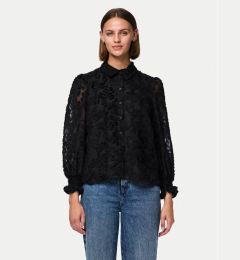 Снимка на Pieces Риза Pina 17154276 Черен Regular Fit