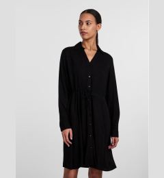 Снимка на Pieces Рокля тип риза 17140730 Черен Regular Fit