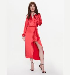 Снимка на Pinko Коктейлна рокля 100295 Z345 Червен Regular Fit