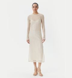 Снимка на PINKO Коктейлна рокля 104709 A2EX Бежов Regular Fit