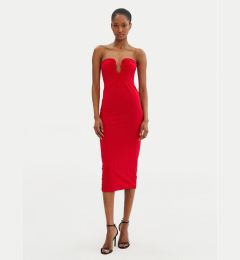 Снимка на PINKO Коктейлна рокля 105021 A2GS Червен Regular Fit