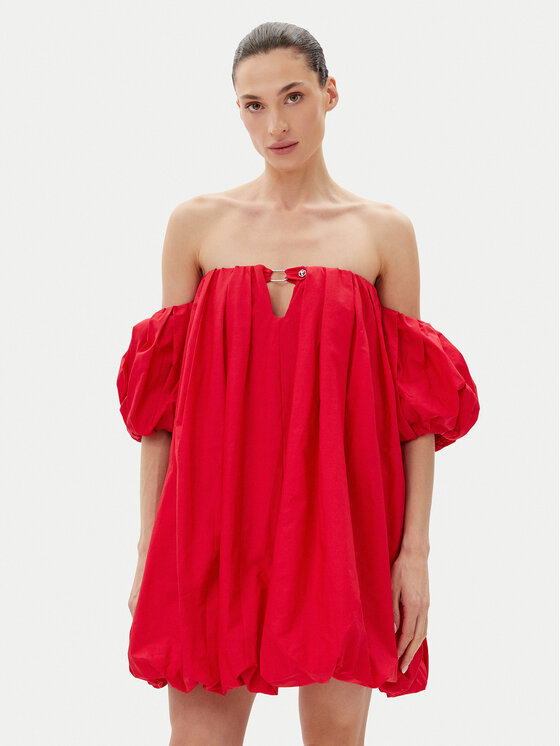 Снимка на PINKO Лятна рокля 105211 A2LD Червен Regular Fit