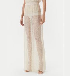 Снимка на PINKO Панталони тип палацо 105009 A2EX Бежов Regular Fit