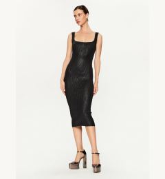 Снимка на Pinko Плетена рокля Costina 102211 A1BF Черен Slim Fit