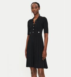Снимка на PINKO Плетена рокля Viscosa Mix 104032 A239 Черен Slim Fit