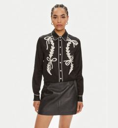 Снимка на Pinko Риза Chips Camicia 103474 A1XM Черен Regular Fit