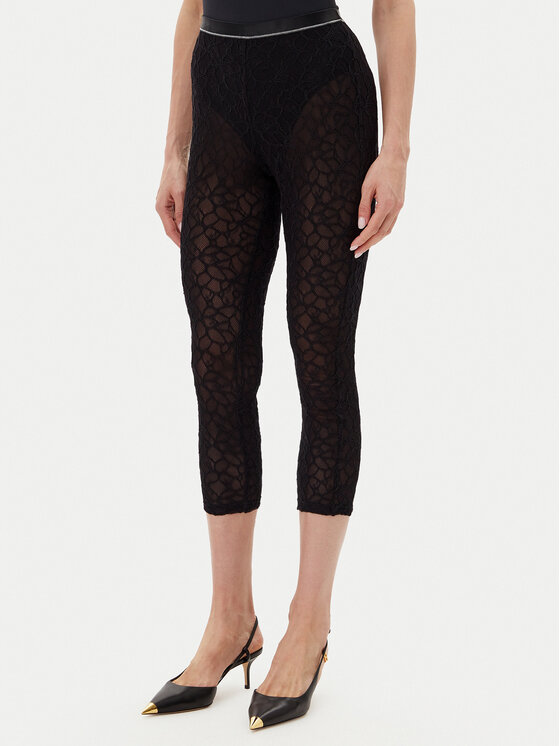 Снимка на PINKO Текстилни панталони 105226 A2M5 Черен Slim Fit