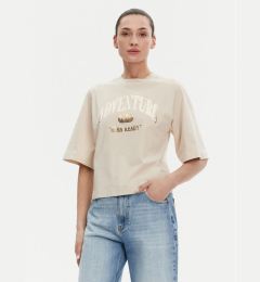 Снимка на PINKO Тишърт Niamey 104604 A2CS Бежов Regular Fit