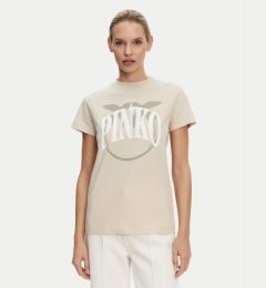Снимка на PINKO Тишърт Start 101752 A2CT Бежов Regular Fit