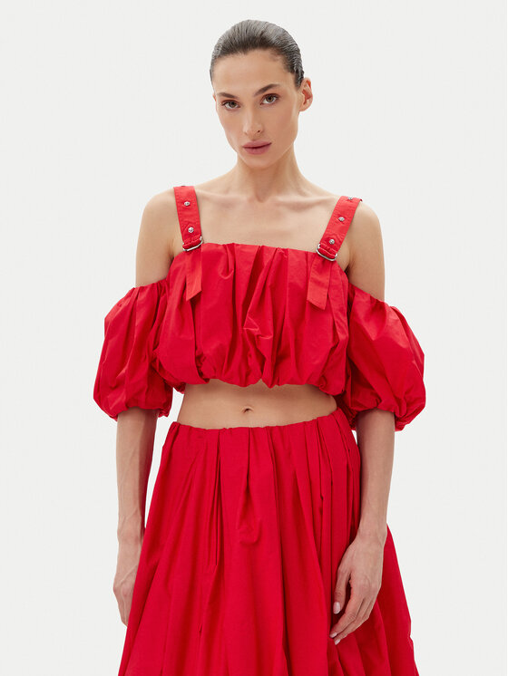 Снимка на PINKO топ 105176 A2LD Червен Regular Fit