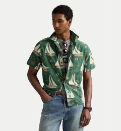 Снимка на Polo Ralph Lauren Риза 710971217001 Зелен Classic Fit