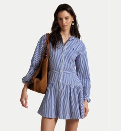 Снимка на Polo Ralph Lauren Рокля тип риза 211972052001 Син Regular Fit