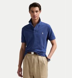 Снимка на Polo Ralph Lauren Тениска с яка и копчета 710536856460 Син Slim Fit