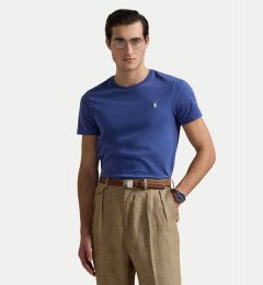 Снимка на Polo Ralph Lauren Тишърт 710671438427 Син Custom Slim Fit