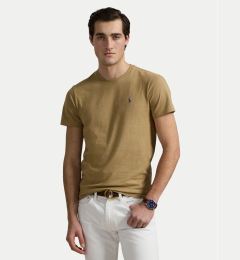 Снимка на Polo Ralph Lauren Тишърт 710671438429 Бежов Custom Slim Fit