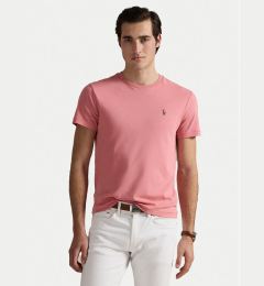 Снимка на Polo Ralph Lauren Тишърт 710740727096 Розов Custom Slim Fit