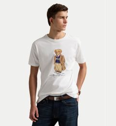 Снимка на Polo Ralph Lauren Тишърт 710974584001 Бял Custom Slim Fit