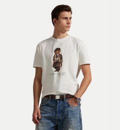 Снимка на Polo Ralph Lauren Тишърт 710P00085001 Бял Custom Slim Fit