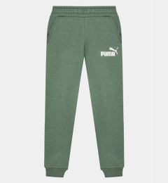 Снимка на Puma Долнище анцуг Ess Logo 586973 Зелен Regular Fit