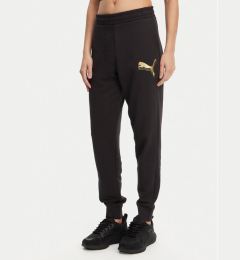 Снимка на Puma Долнище анцуг Ess Metallic 684999 Черен Regular Fit