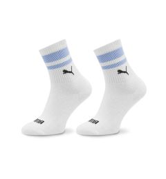 Снимка на Puma Комплект 2 чифта дълги чорапи мъжки Unisex Heritage 938022 Бял