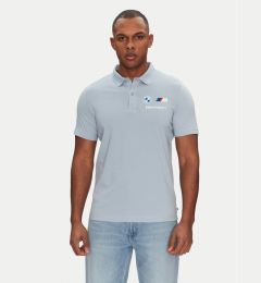 Снимка на Puma Тениска с яка и копчета Bmw Mms Ess 621312 Светлосиньо Regular Fit
