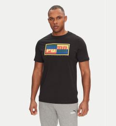 Снимка на Puma Тишърт Graphics Box 684827 Черен Regular Fit