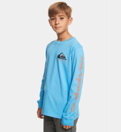 Снимка на Quiksilver Блуза Omnilogo Tees EQBZT04665 Светлосиньо Regular Fit