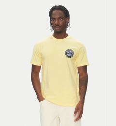 Снимка на Quiksilver Тишърт Circle Back Ss EQYZT08054 Жълт Regular Fit
