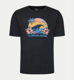 Снимка на Quiksilver Тишърт Riding Today EQYZT07676 Черен Regular Fit