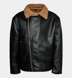 Снимка на Redefined Rebel Яке от имитация на кожа 225095 Черен Regular Fit