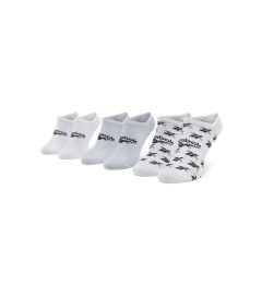 Снимка на Reebok Комплект 3 чифта къси чорапи унисекс Cl Fo Invisible Sock 3P GG6678 Бял
