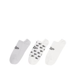 Снимка на Reebok Комплект 3 чифта къси чорапи унисекс CL FO Invisible Sock GG6678 Бял