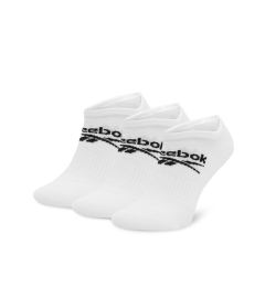 Снимка на Reebok Комплект 3 чифта къси чорапи унисекс R0353-SS24 (3-pack) Бял