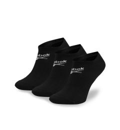 Снимка на Reebok Комплект 3 чифта къси чорапи унисекс R0353-SS24 (3-pack) Черен