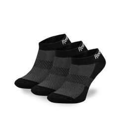 Снимка на Reebok Комплект 3 чифта къси чорапи унисекс R0356-SS24 (3-pack) Черен