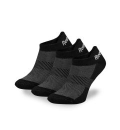 Снимка на Reebok Комплект 3 чифта къси чорапи унисекс R0356P-SS24 (3-pack) Черен
